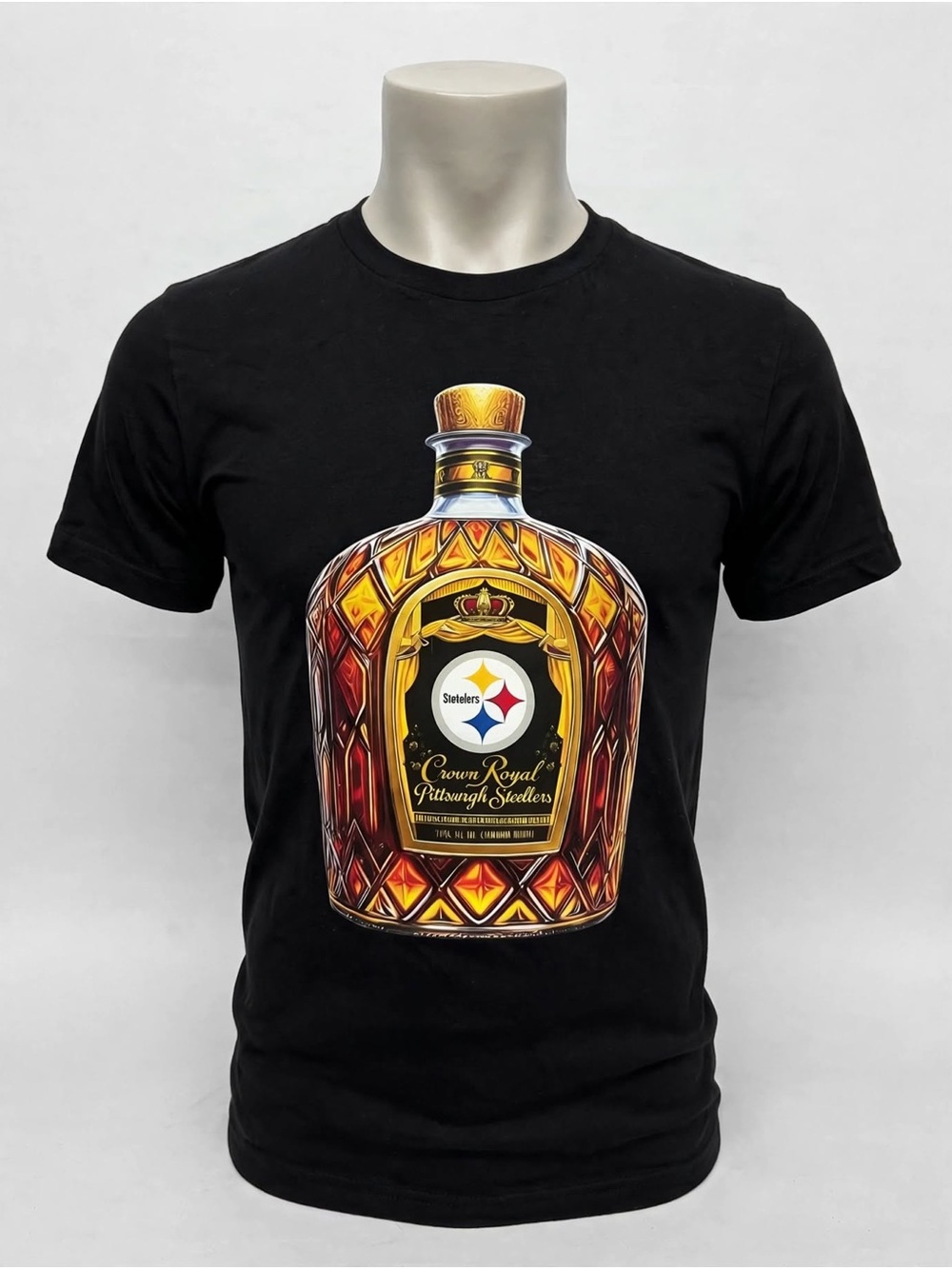 Steelers logo Liquor T Shirt
